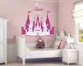 Princess Castle Wall Stickers Personalized Name Vinyl Decal Girl Nursery Wall Removable Castle Home Decor Mural Za280. 