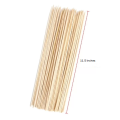 Long Bamboo Skewers Pack of 25 Size 11.5 Inches BBQ Wooden Sticks Art and Craft Material. 
