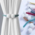 New Magnetic Pearl Parda holder Curtain Clip Curtain Holders Tieback Buckle Clips Hanging Ball Buckle Tie Back Curtain Accessories Home Decor. 