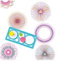 Spirograph Drawing Circle Designs Set Design Ruler - Multicolour - Best Kids activity stuff makes your kid busy & creative. 