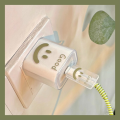 18/20W Winder Head Cord Case Cover Cute USB Cable Protector Data Line Bite Fast Charging Case for iPhone. 