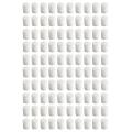 ZOROOM 100Pcs Hydroponic Sponge Cylindrical 19 mm for Vegetable Plant Cultivation in Net Pots, Plant Growth Accessories. 