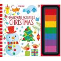 Fingerprint Activities Christmas Hardcover. 