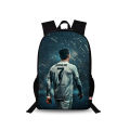 Traverse  Ronaldo Bags For Boys & Girls. Digitally printed on Fabric with latest technology. Dual Compartment large backpack Bags hand bag for girls bags for girls. 