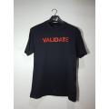 New Validate T shirt for men Half sleeves Imported Cream Color round neck Trendy T shirt Premium Quality. 