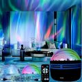 2 in 1 Northern Lights and Ocean Wave Projector with 14 Effects of Galaxy Light for Game Rooms, Parties, Light Projector for Bedroom, led Light Projector for Room Home Decorations. 