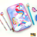 Cute unicorn pencil case Kawaii pencil case Creative school supplies stationery | Cute stationary items for girls | Cute stationary items for girls. 