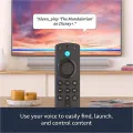 Fire TV Stick 4K streaming device with latest Alexa Voice Remote (includes TV controls), Dolby Vision. 