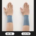 Sleeves For Men Women Solid Color Elastic Wrist Cover Ice Silk Sleeves Sports Wristband Sunscreen Wrist Cycling Arm Sleeves. 