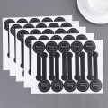 50Pcs "Hand Made" Black Sealing Sticker Packaging Sticker Label DIY Gift Sticker. 