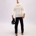 New Casual Wears 11.5" Doll Sweaters Knitted 4 Colors Dolls Clothes Suits Sweater Pants Clothes 30~32cm Female/Male Dolls. 