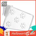 HelloWorld Fridge Partition Dividers Compact Portable Snap-on Refrigerator Dividers Organizer. 