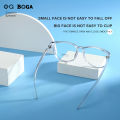 OQ BOGA 4 Colors Unisex Anti Blue Light Proof Radiation Computer Glasses Women Men Fashion Eye Protection Oval Full Rim Eyewear. 
