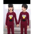 Baby Maroon Elmo Print Night Suit KD-02. 