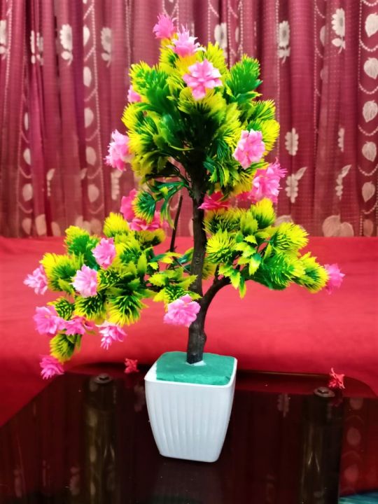 Artificial Bonsai Tree / Flower Pot ( Artificial Plant Decoration )