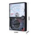 Analog Multimeter Samwa YX-360 TR, Analog Multi Meter AC/DC Volt Tester, Amp Checker, Good, And Value table for School College Projects, Home, Lab, and Office, Electric and Electronics work,. 