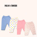 6 / 12 - Pcs Set - Soft Cotton Trouser - 0 Month to 12 Month Newborn Baby Babies Pajama For Kids Boys and Girls - New Born Legging Pant Summer and Winter Trousers Bottom Cloth and accessories. 