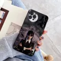 Wednesday Addams Family Tv show Phone Case For iPhone 6 7 8 Plus 11 12 13 14 Pro SE 2020 MAX Mini X XS XR Back Funda Cover. 