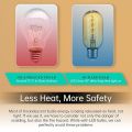 Dimmable Edison Bulbs 25 Watt Soft Yellow 2200K, Ultra-Thin Spiral Filament Vintage LED Edison Bulb, Amber Incandescent Light Bulb 25W Equivalent, T45 Retro LED Bulb 4W, E26 Base 120V 1Pack uk import  a749. 