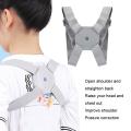 New High Quality Back Correction Belt USB Rechargeable Posture Corrector Smart Sensor Remind Shoulder Support Belt Men's and Women's Adjustable Straightener Used to Support and Relieve Back Pain. 