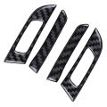 for BMW F30 Carbon Fiber-4 x Air Outlet Vent Trim-carbon fiber color. 