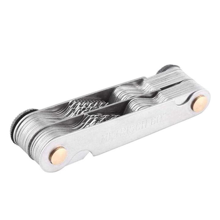 52 Pieces of Gauge Thread Pitch Measuring Tool (Metric + Inch)