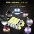 T15 Parking Light 45SMD W16W LED Light Crystal Light Contact Park Lamp Bulbs for Car Motorcycle White Yellow Red. 