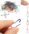 50pcs Random Color Safety Pin Small Iron Gourd Bulb Pin For Clothing Crafting discovered amazing products on Hijab World. 