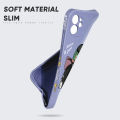 Hontinga for Infinix Hot 9 Play Case Handsome Green Hair Boy Side Design Phone Cover Liquid Silicone Full Cover Camera Shockproof Protective Case. 
