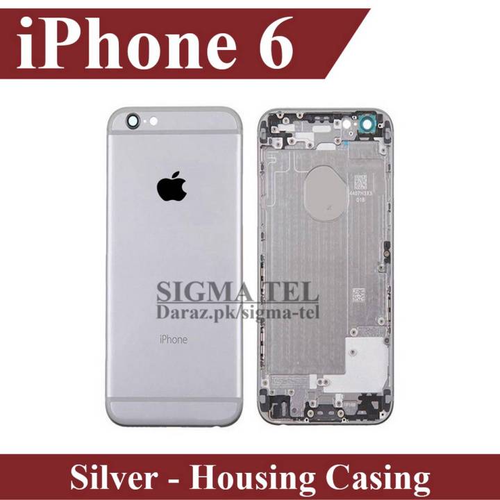 Iphone 6 Body Casing Housing for Apple iPhone 6 - Silver