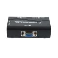 1 PC to 2 Monitor 1 to 2 Split Screen VGA Splitter Video Splitter Duplicator Adapter with USB cable. 