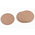 20pcs Set Laser Cut Shapes Mdf Plain Wood Boards For Art And Craft 4x4 Inch - 3.2mm Unfinished Slices Round Heart and Square Mdf Cutouts For Art And Craft For Resin Art, Mandala Art, Pyrography, Painting (Set Of 4 in each shape). 