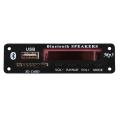Dc 5V/12V Bluetooth 5.0 Audio Decoder d Audio Module Usb Aux Sd Fm  Lossless Mp3/Wma/Wav/Flac/Ape Decoder d Module, Colors Screen Display(Black). 