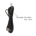 OPEN-SMART USB Soft Mouse Cable Line Replacement Wire For SteelSeries Rival 100 300 Mouse. 
