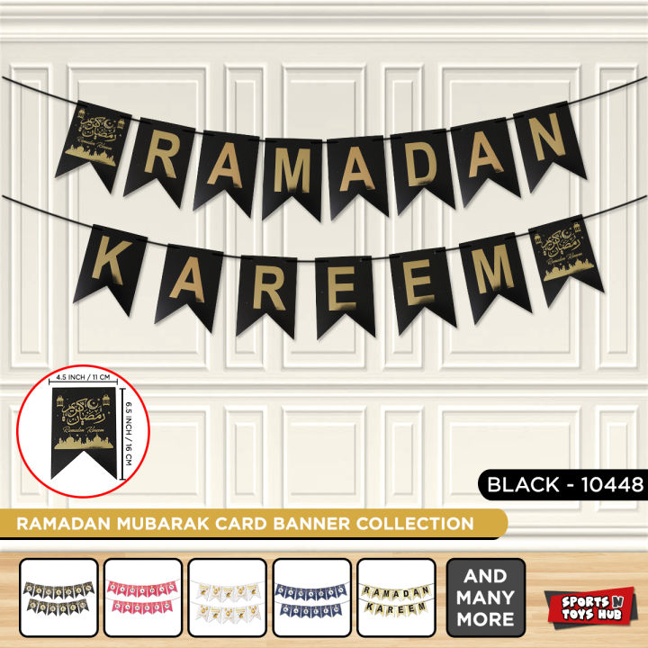 Ramadan Mubarak Card Banner Collection, Ramazan Kareem Decorations, Party Supply Of Ramdan Kareem Cutout Banners, Ramadhan Decor Wall Hanging For Ramathan Parties, Ramzan Mubarak Decoration Banner, Islamic Muslim Festive & Event : GGOfBJbG