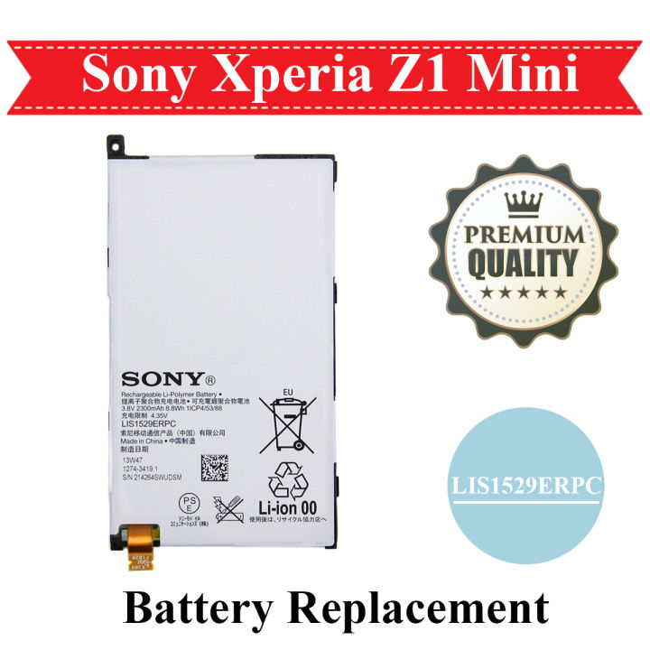 Sony Xperia Z1 Mini Battery L1S1529ERPC Replacement Premium Quality 2300mAh For Sony Xperia Z1 Mini