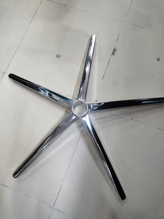 Metal Base for All kinds of Revolving Chairs- Helicopter finger with high quality wheels