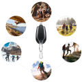 Power bank Keychain 1500mah Mini Portable Keychain Phone Charger Emergency Power Banks Retractable Plug Power Fast Charging For IPhone And Android. 