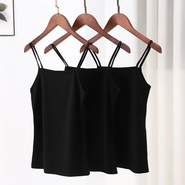 Pack%20of%203%20Women%20Simple%20Camisoles%20Summer%20Girl%20Strap%20Cotton%20Sleeveless%20Thin%20Camisole%20Vest%20Solid%20Top%20Simple%20Base%20Vest%20Multicolor%20Tops%20Female%20Undies%20-%20Image%209