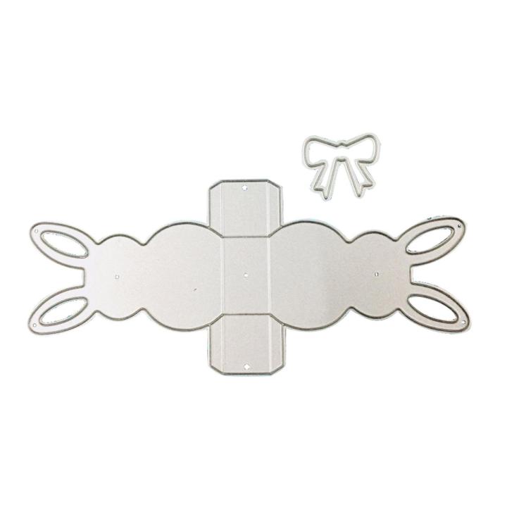 3D Effect Rabbit Bunny Box Metal Cutting Dies DIY Scrapbook