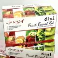 6 in 1 Fruit Facial Kit For Smoother & Healthier Skin, For Blemish Free, Fairer Complexion, For Skin Rejuvenation, Nourishment & Glow.. 