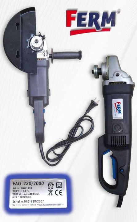 ANGLE GRINDER 09"