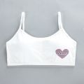 【Happier】Hot Sale Fashion Brafor Girls Breathable 8-16 Years Cotton Girls Training Bra Adolescente Girl's Sport Bras Teen Girl Underwear Push Up Teens Bras With Chest Pad. 