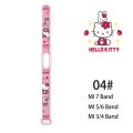 Sanrio Hello Kitty Kawaii for Mi Band 3 4 5 6 7 Wristband Strap Cartoon Cute Printing Silicone Sports Watch Wristband Decoration. 