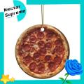 Holiday Ornaments for Home Cooks Delicious Pizza Christmas Ornament for Festive Tree Decor Acrylic Steak/pizza/pasta Hanging Decoration for Christmas New Year Celebrations Realistic Food Design. 