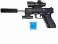 GLOCK TOY GUN BLACK AIRSOFT SPRING TOY BY AIRSOFT GUN Pakistan. 