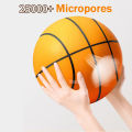 AcceSSories superstore Bouncing Mute Ball Indoor Silent Basketball 24cm Foam Basketball Silent Soft Ball Air Bounce Basket Ball Size 3/5/7 Sports Toy. 