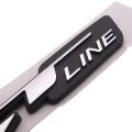 3D Car Letters Sticker For Kia Rear Trunk Fender Stickers Gt Line. 