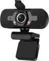 USB Webcam with Microphone 1080P Full HD, 2MP USB Camera for Video Calls/Video Conferences/Online Teaching/Skype, Compatible with PC Laptop Desktop MàcBòòk/Wíndòws Andròid iòS, Wíde Angle. 