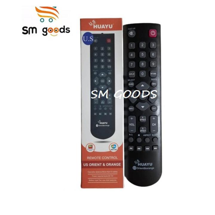 ORIENT Remote For Falcon Cheetah & Eagle Models LED TV & Orange LED TV